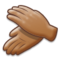 Clapping Hands - Medium emoji on Samsung